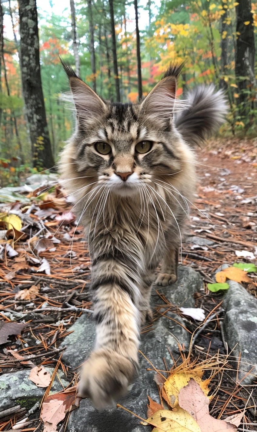 Majestic Maine Coon Cat breed