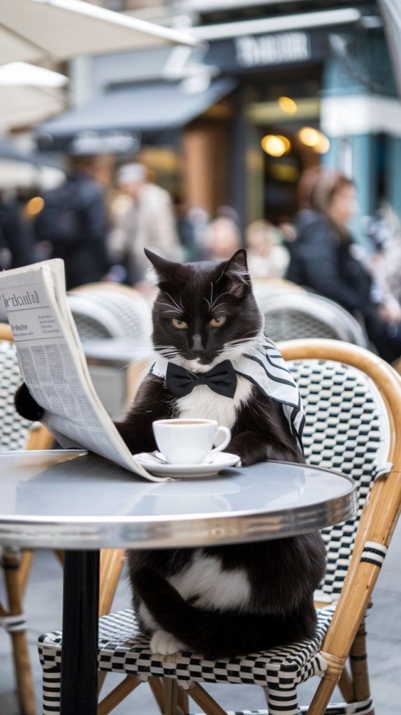 Tuxedo Cat-chic-cafe-scene-wi-5ZSFYZWfS1Sy7k_50vaGvA-lEs7Gm61TeWR-fapJMWMgQ