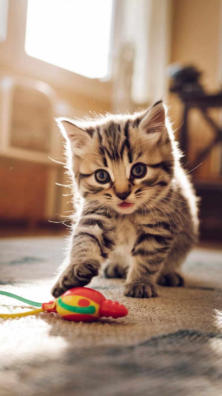 cute cats American Shorthair.