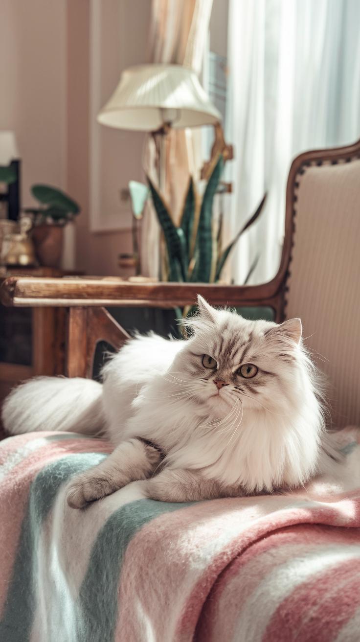 cute cats Turkish Angora.