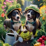 cute wiener dogs wiener dog gardening team