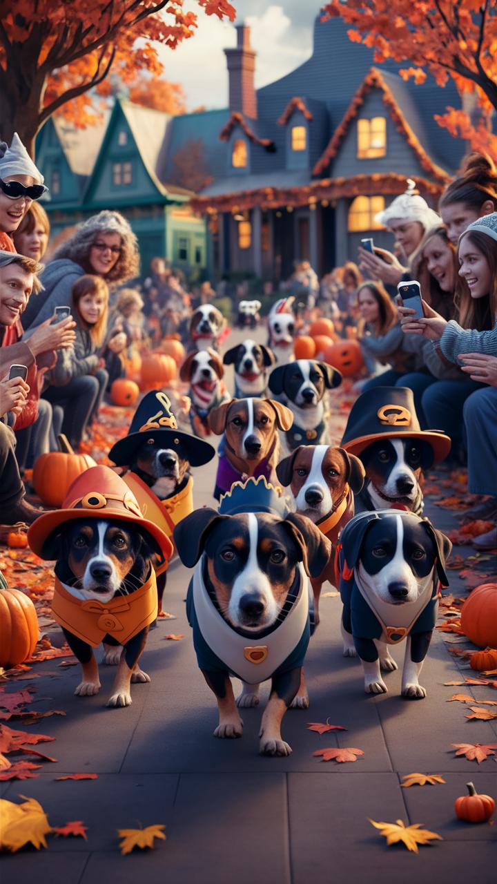 cute wiener dogs wiener dog halloween parade