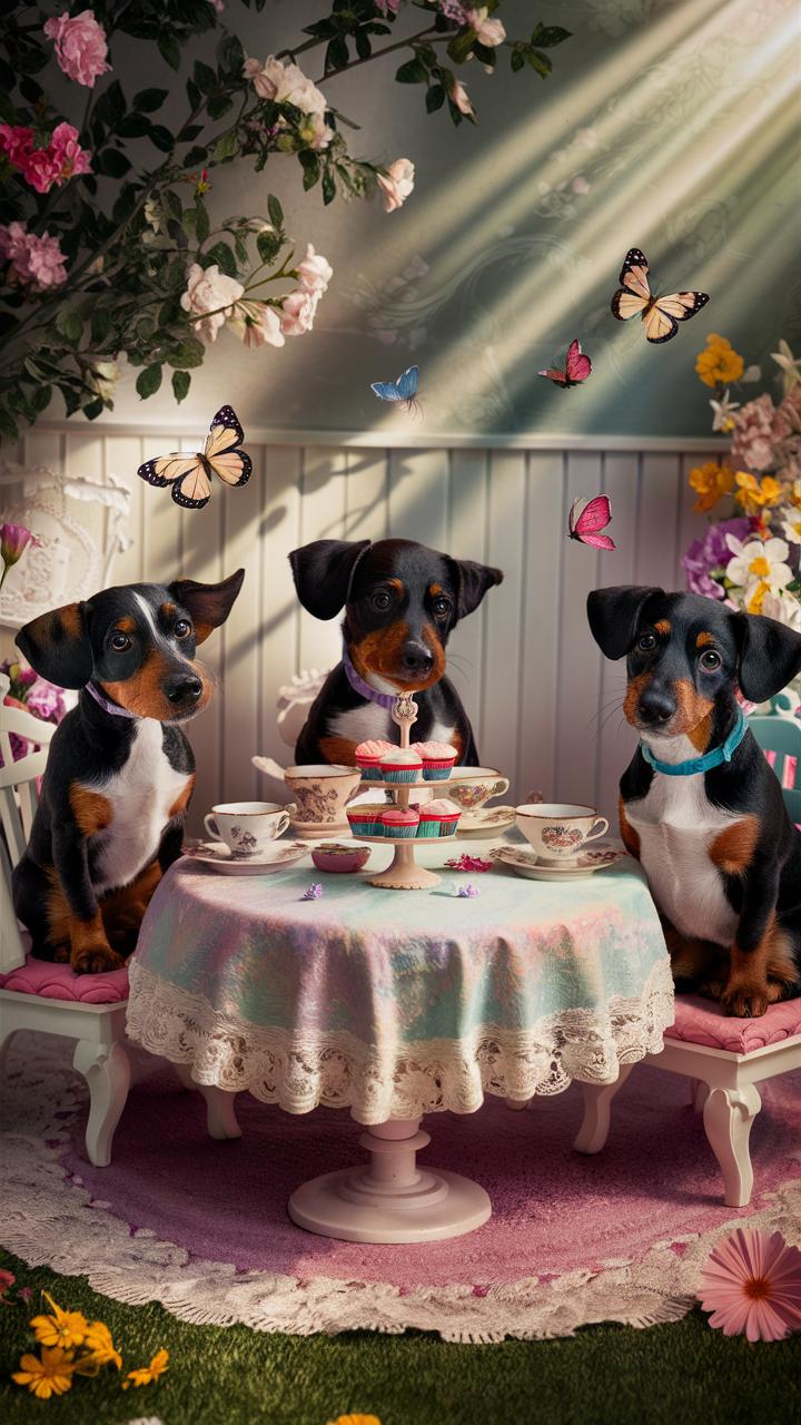 cute wiener dogs wiener dog tea party