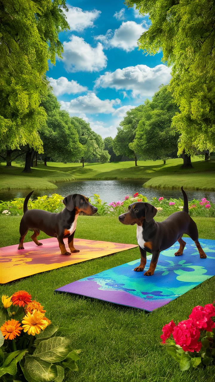 cute wiener dogs wiener dog yoga retreat