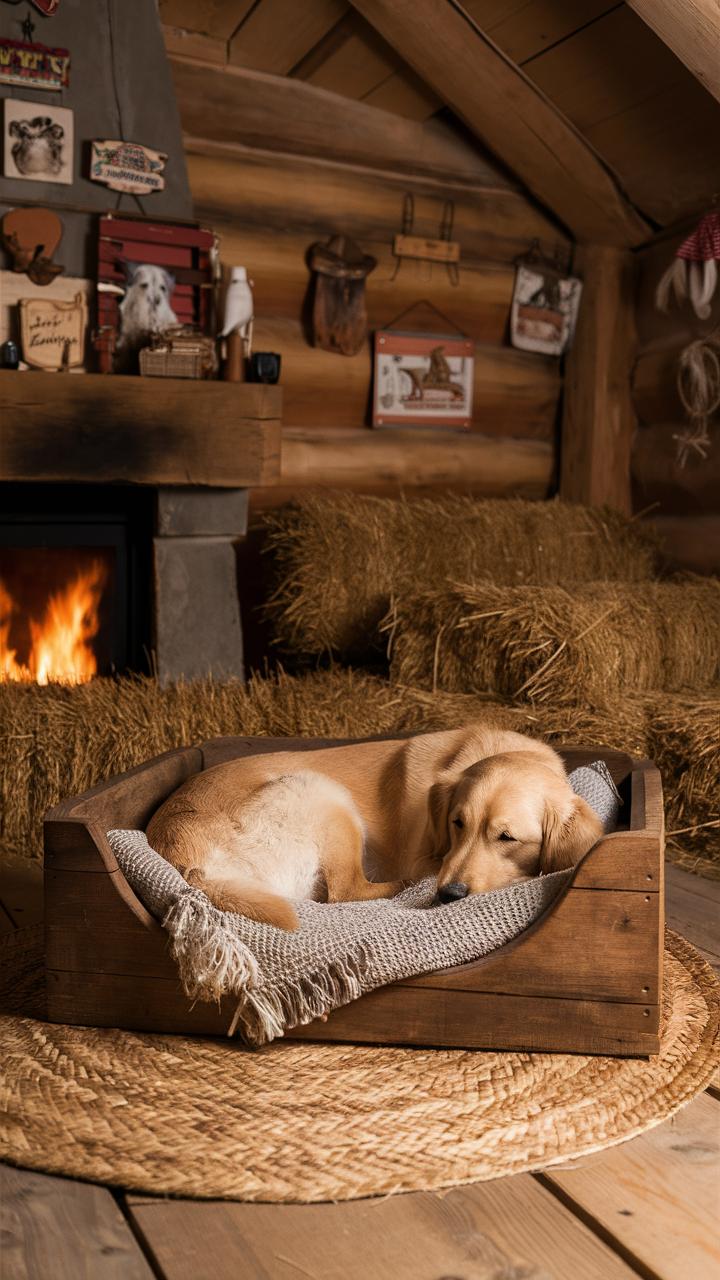 dog bedroom ideas rustic retreat