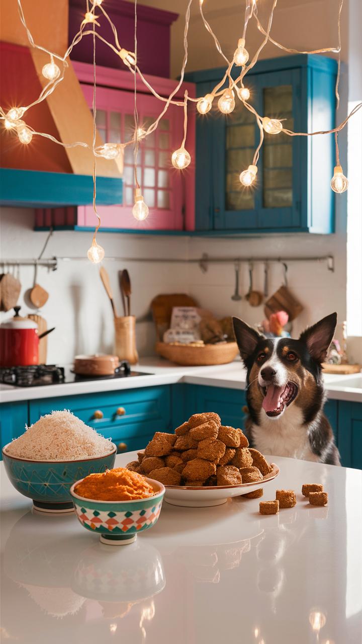 easy homemade dog treats coconut and pumpkin dog balls