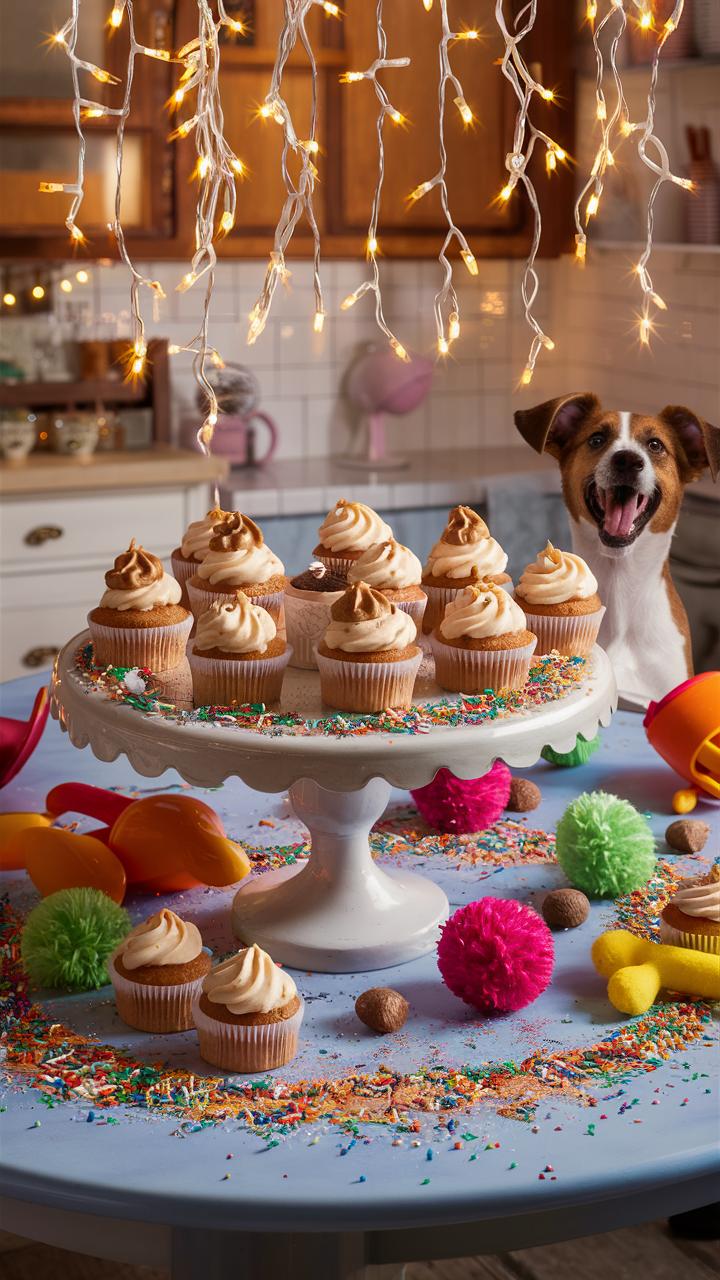 easy homemade dog treats peanut butter and yogurt pupcakes