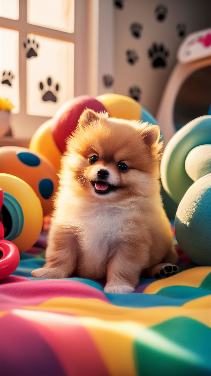 really cute dogs Pomeranian