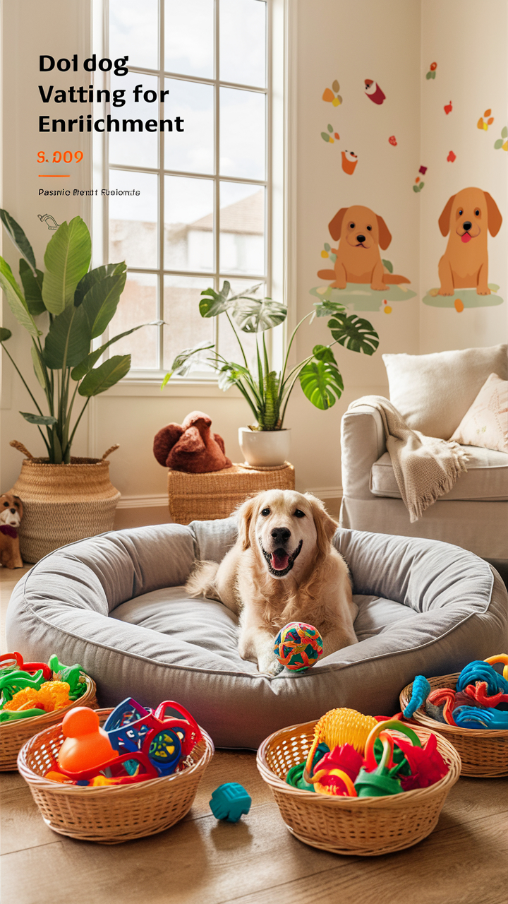 dog enrichment ideas Rotate toys to maintain interest