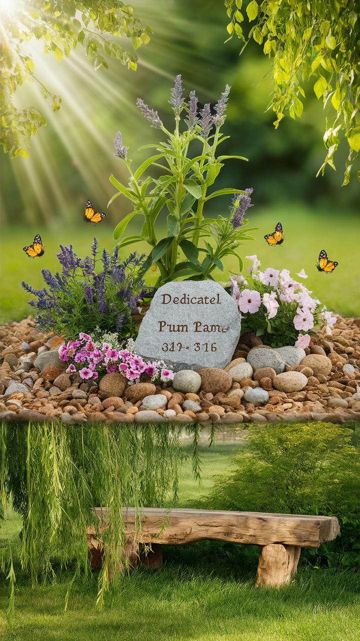 dog memorial ideas A dedicated plant in their honor