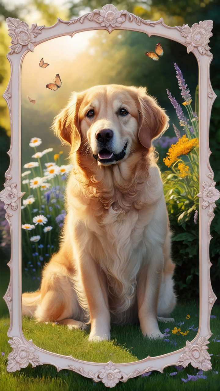 dog memorial ideas Hand painted portrait to cherish memories