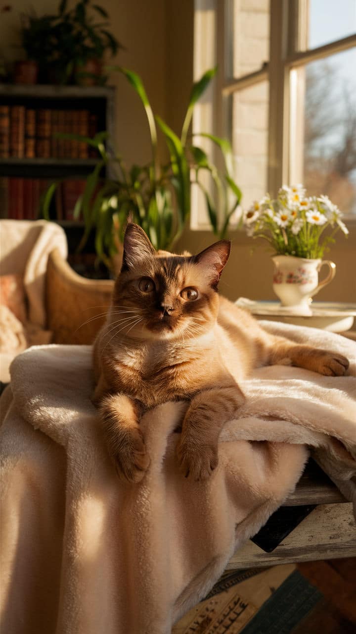 ginger cats Siamese Ginger Cat