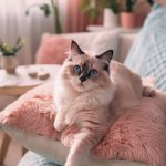 pretty cats Ragdoll with soft cuddly demeanor