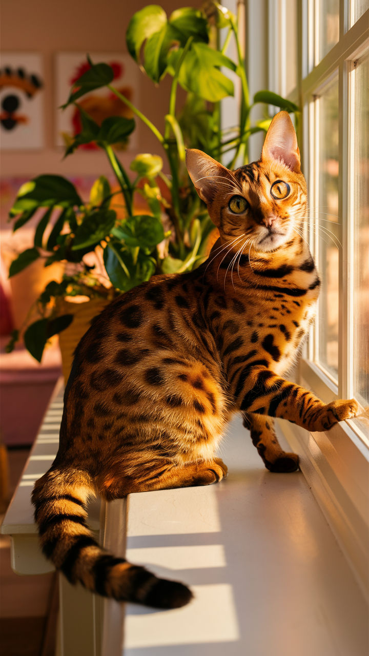 unique cats Bengal Cat