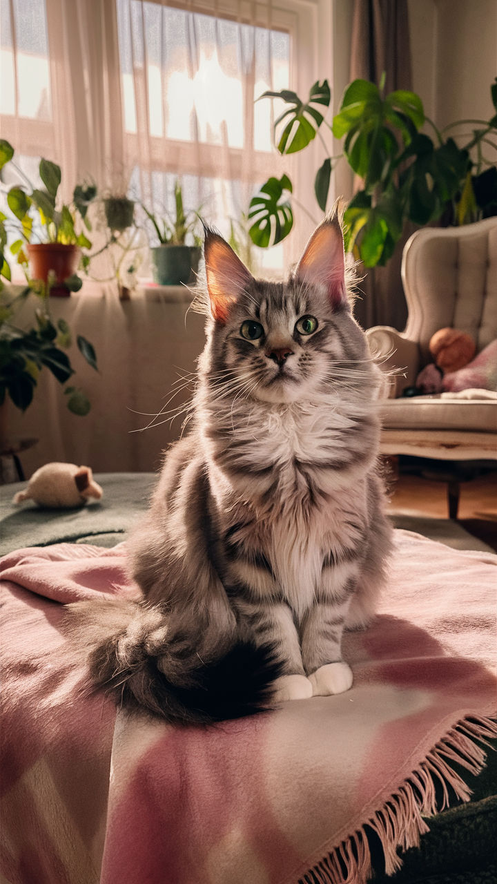 unique cats Norwegian Forest Cat