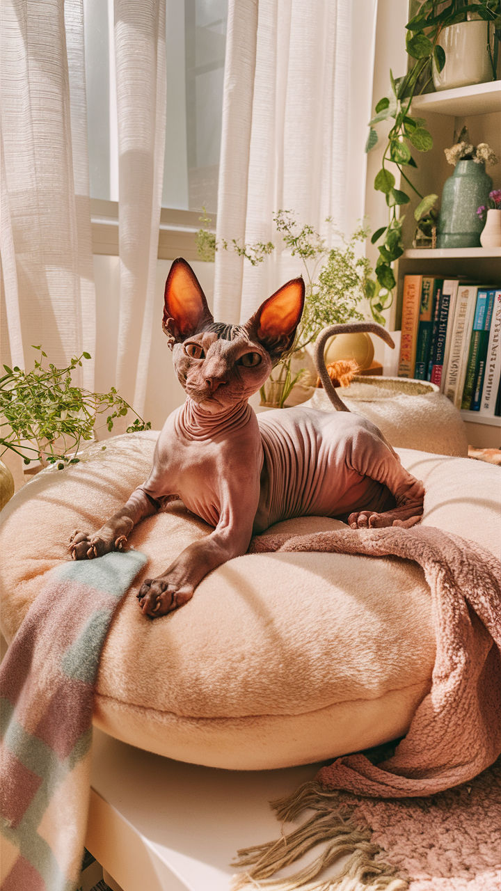 unique cats Sphynx Cat