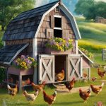 Chicken coop ideas Stylish barn inspired coop with rustic charm