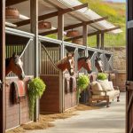 Horse barn ideas Open air ventilation for comfort