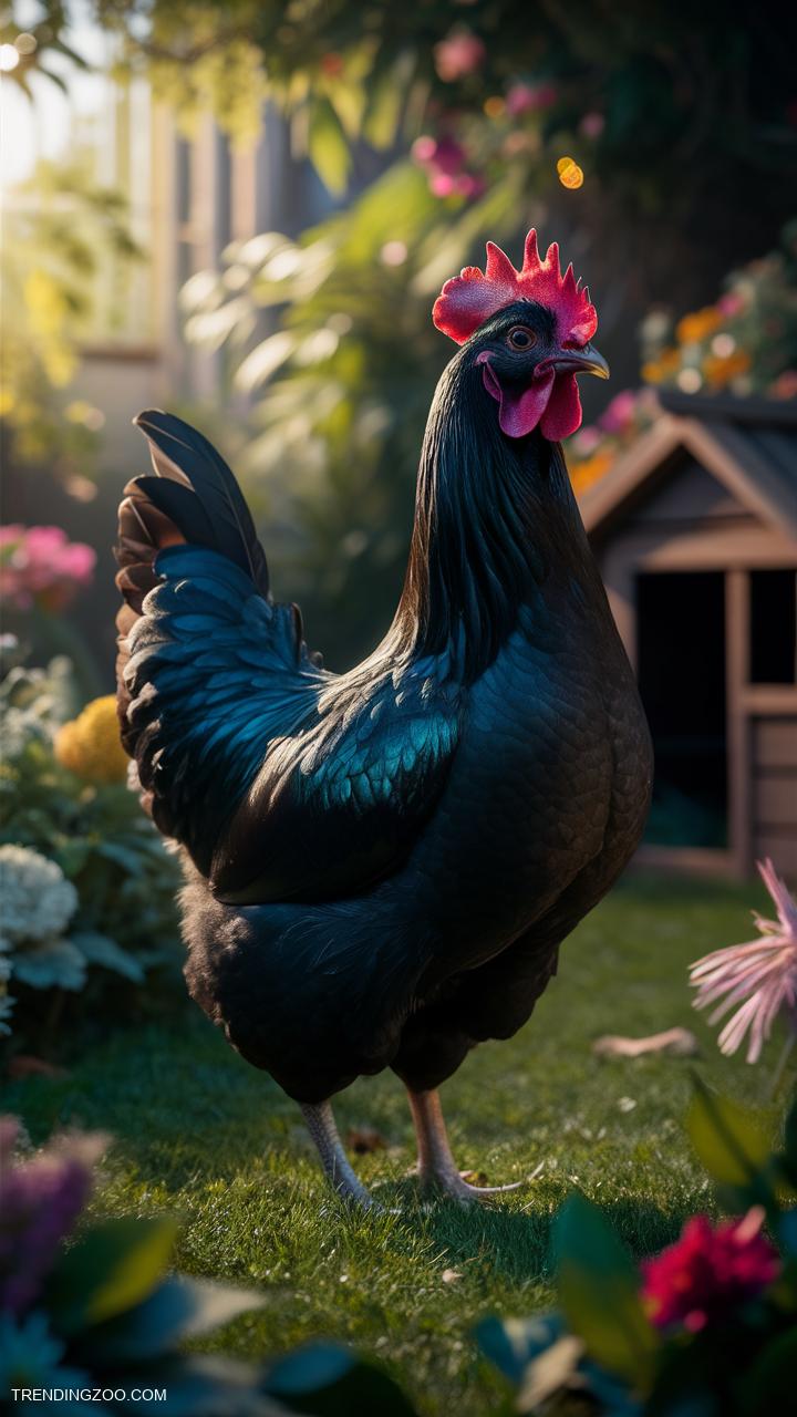 chicken breeds Unique Ayam Cemani All Black Chicken