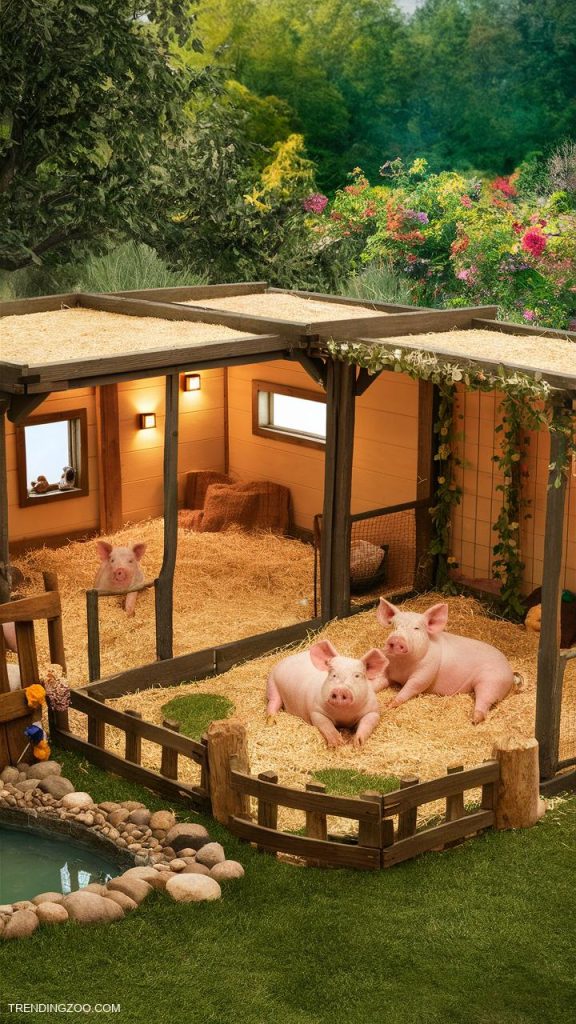 10 Creative Pig Pen Ideas To Keep Your Piggy Friends Happy And Healthy