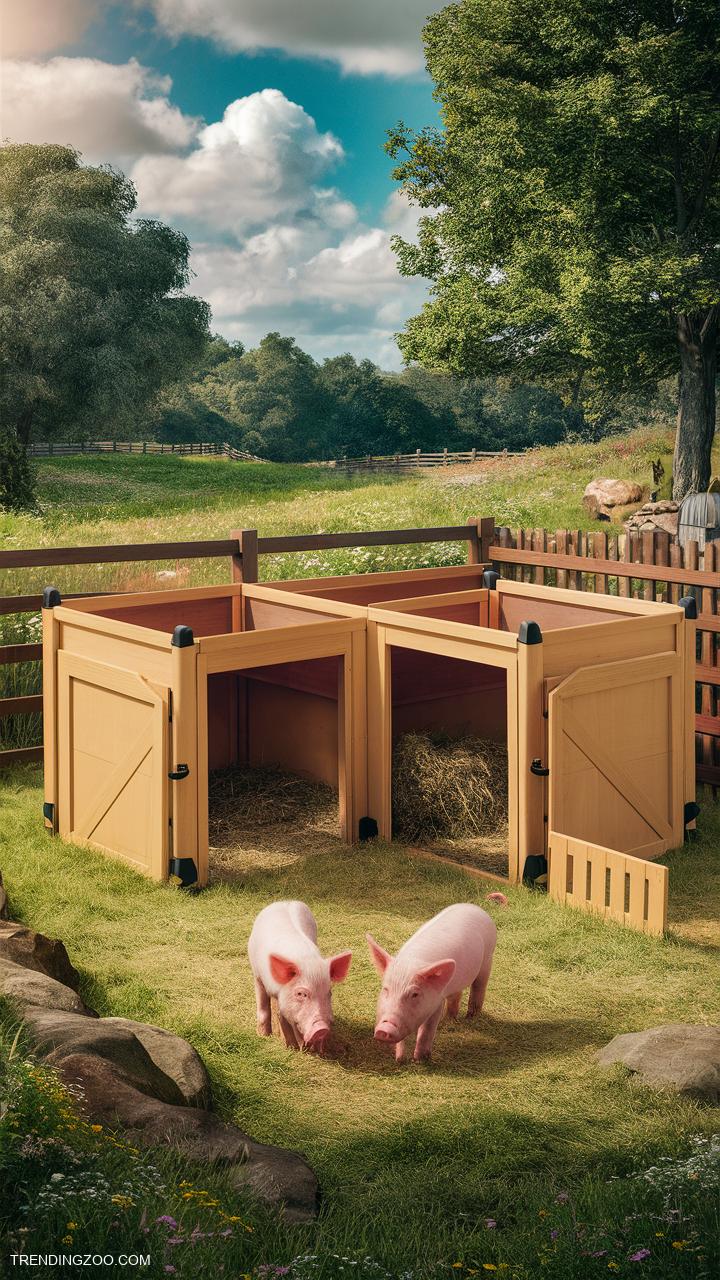 10 Creative Pig Pen Ideas To Keep Your Piggy Friends Happy And Healthy