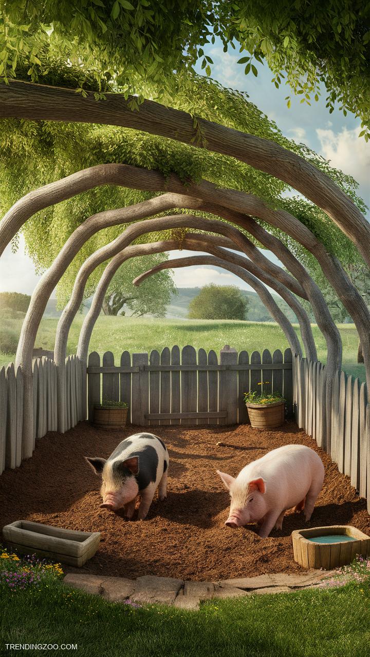 10 Creative Pig Pen Ideas To Keep Your Piggy Friends Happy And Healthy