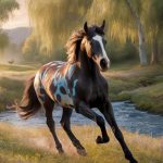 rare horses Horses Painted for Artistic Expression