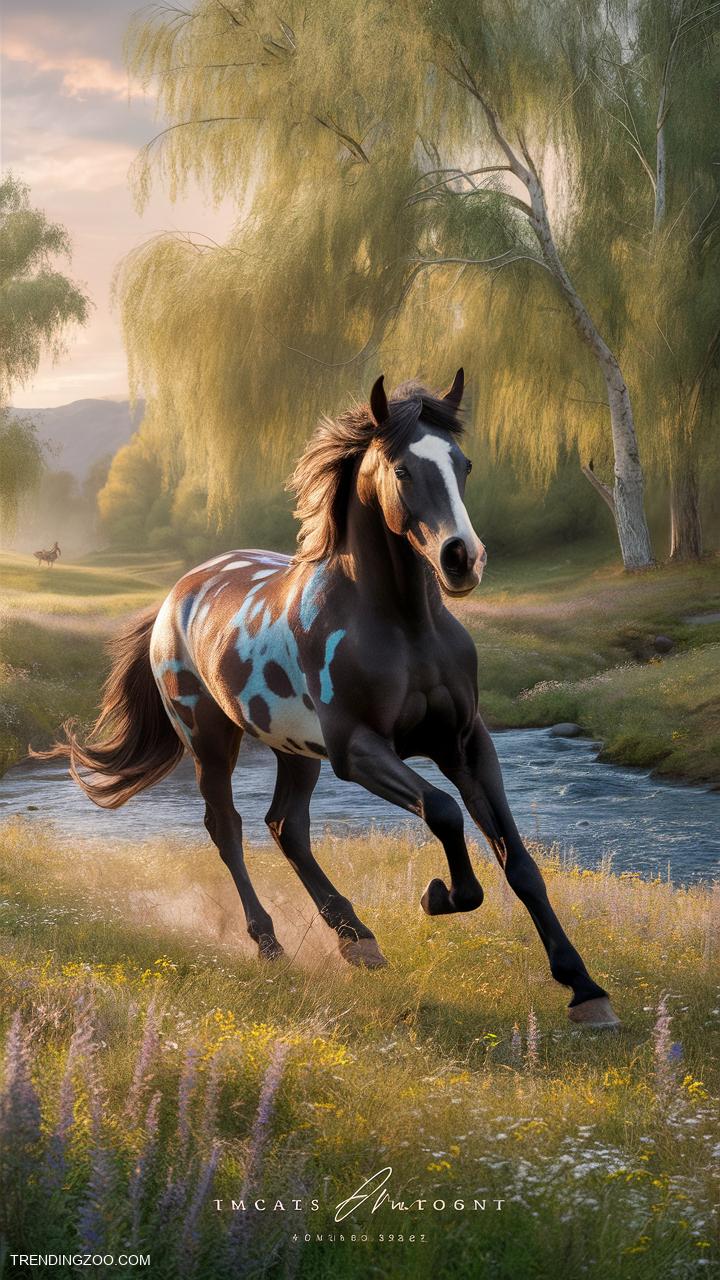 rare horses Horses Painted for Artistic Expression