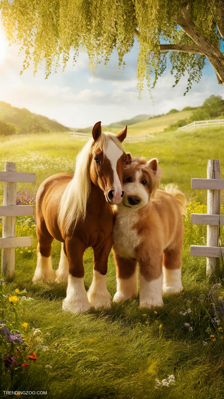 rare horses Miniature Horse Sized Therapy Companions