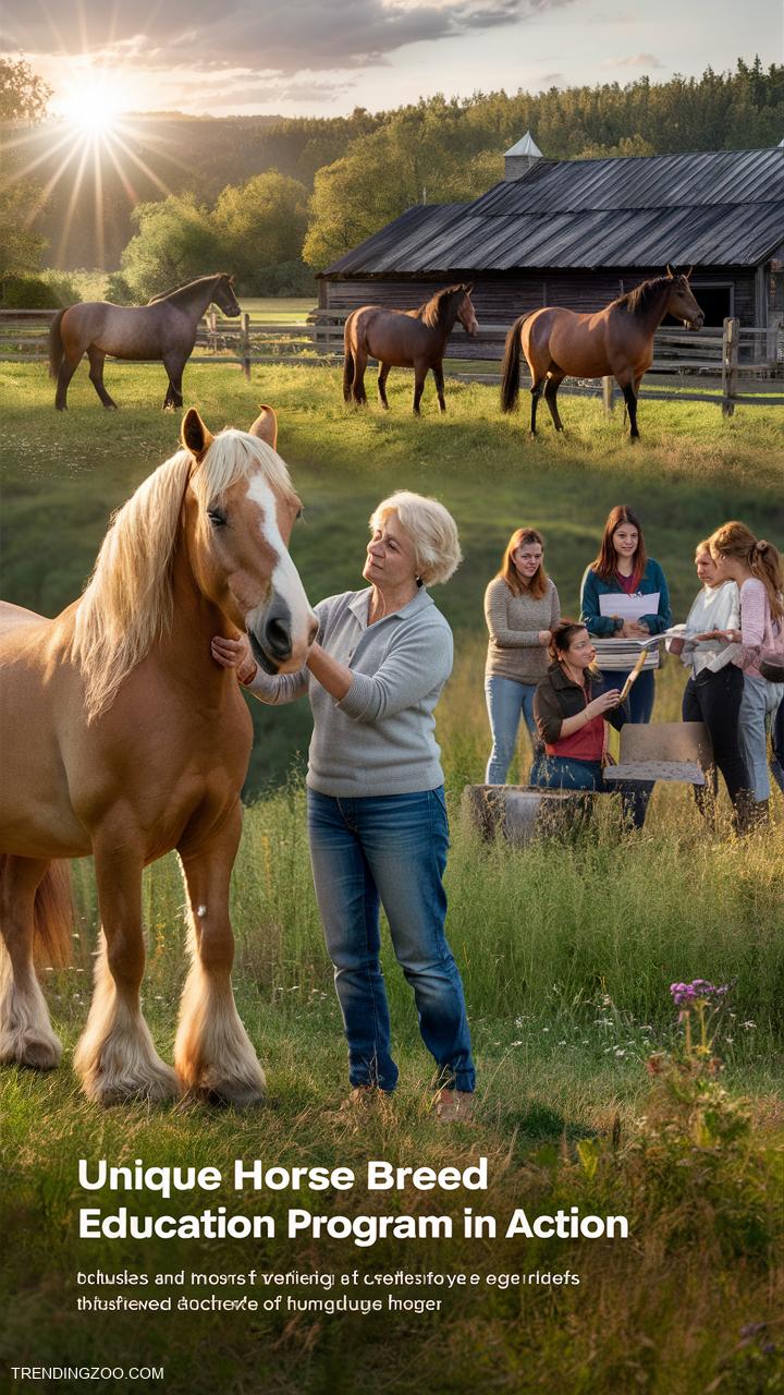 rare horses Unique Horse Breed Education Programs