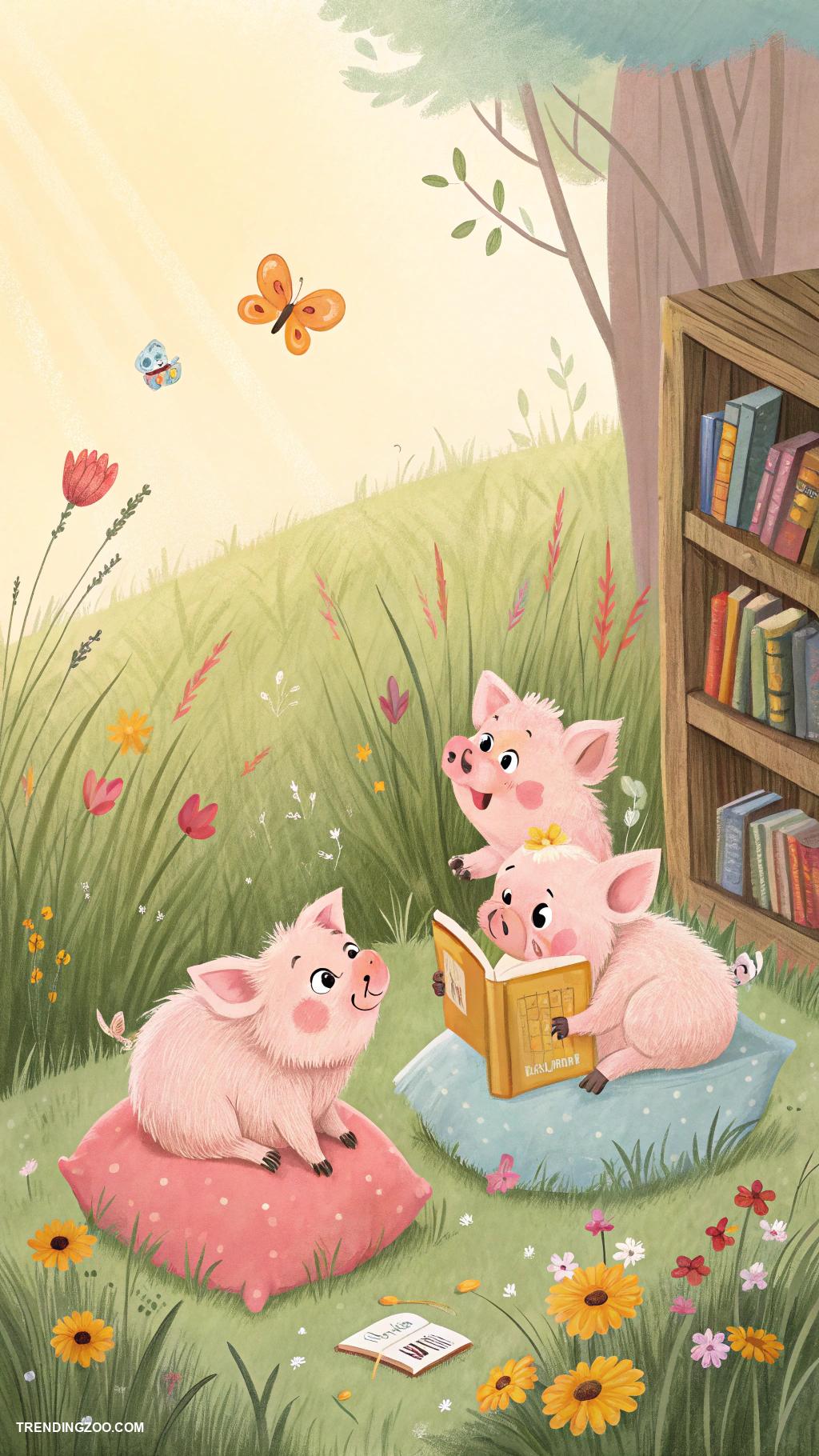 cute baby pigs Pig themed storytime for kids