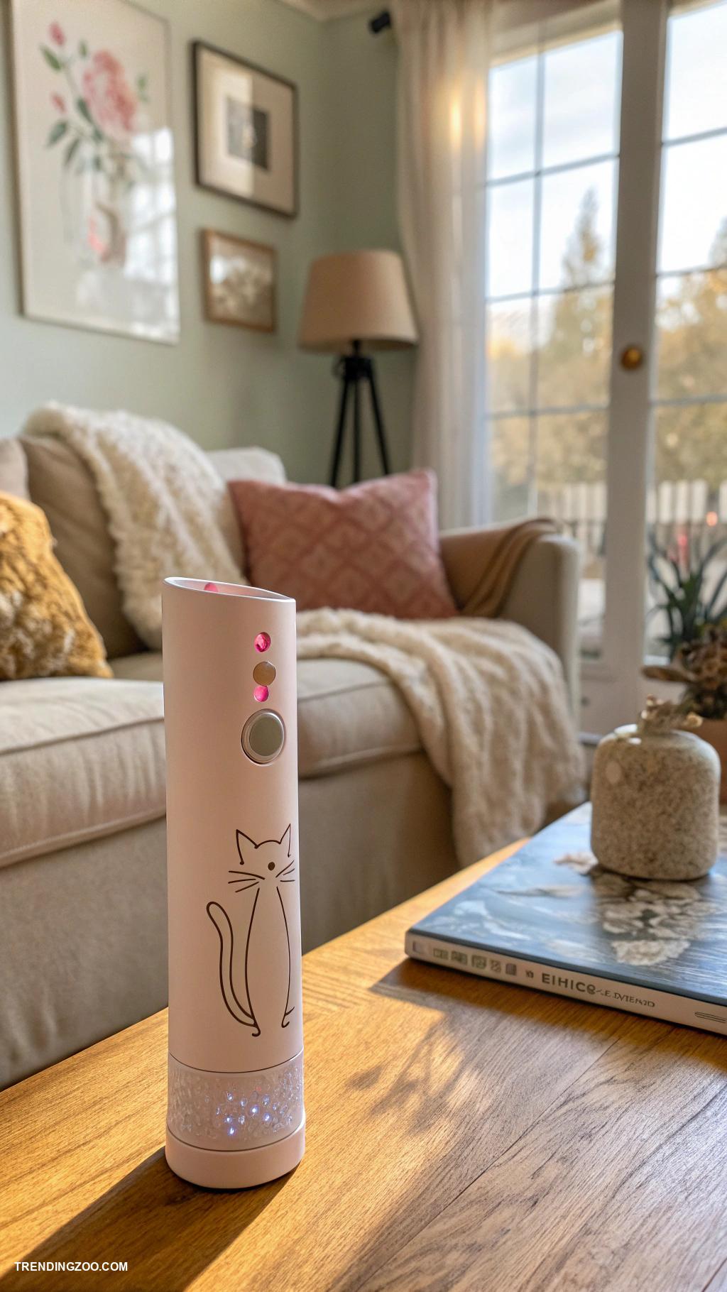 diy cat toys Laser pointer holder for hands free play