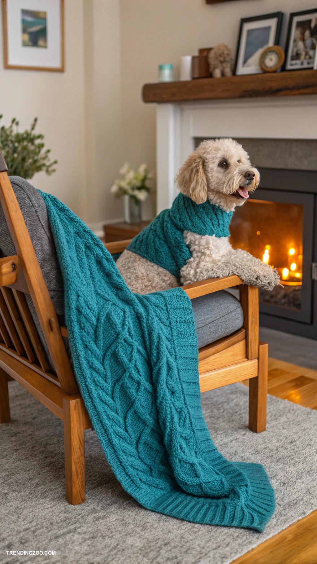 diy pet accessories Knitted pet sweaters for chilly days