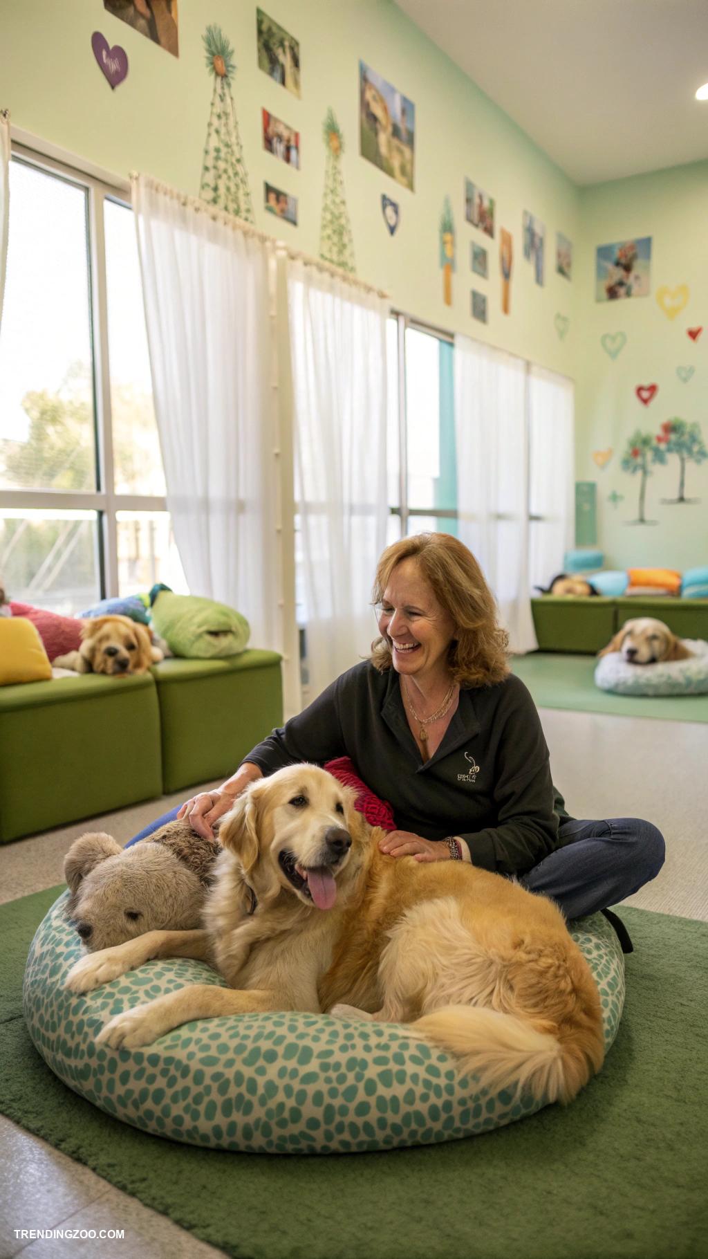 dog boarding facility ideas Personalized cuddle time with staff