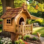 dog house ideas Treehouse style dog house in your backyard