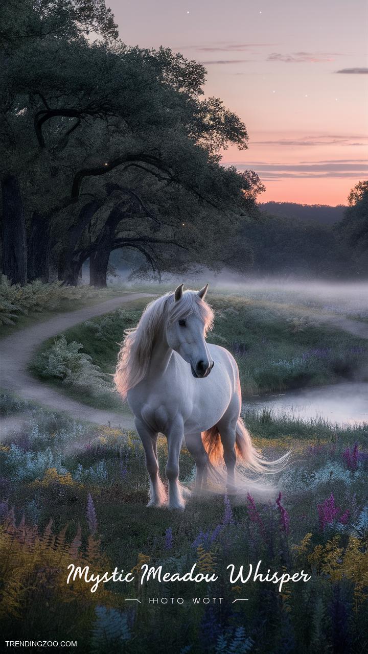 horse name ideas Mystic Meadow Whisper