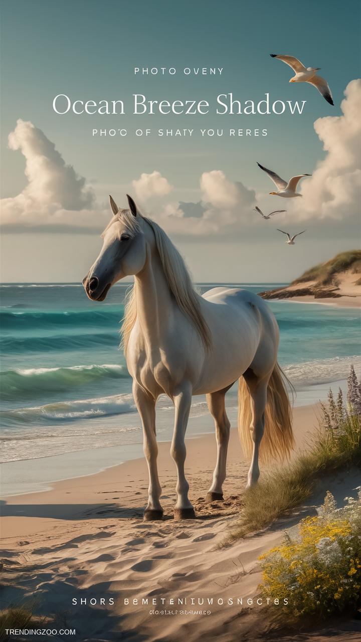 horse name ideas Ocean Breeze Shadow