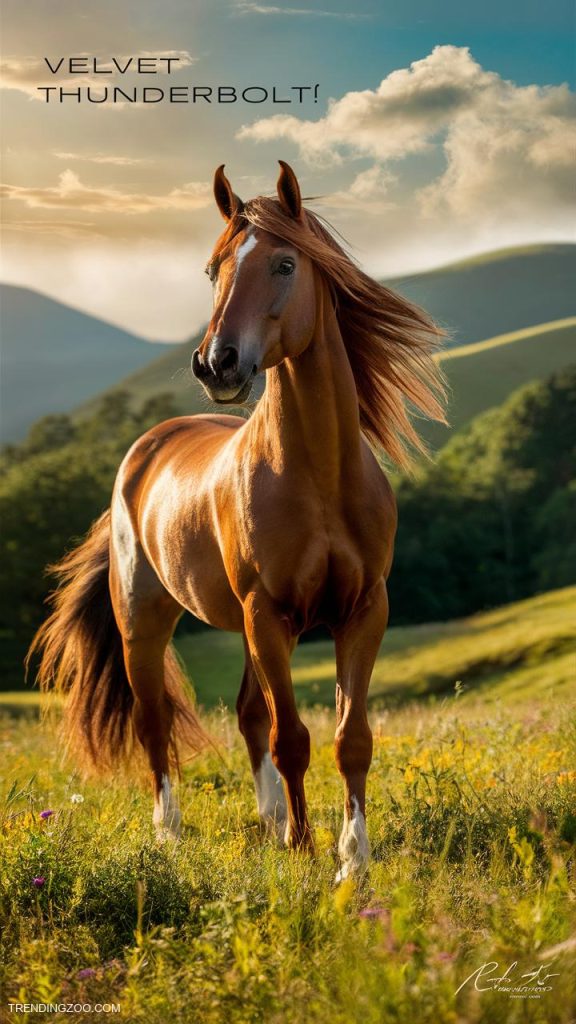 horse name ideas Velvet Thunderbolt