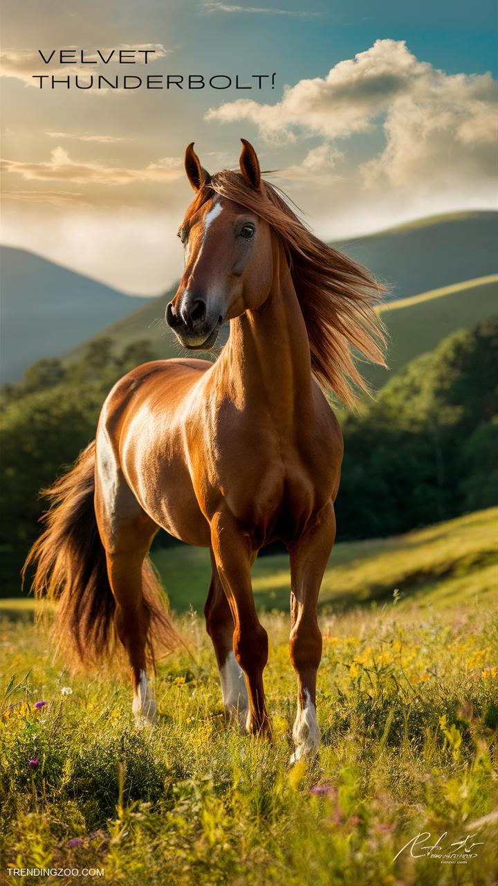 horse name ideas Velvet Thunderbolt