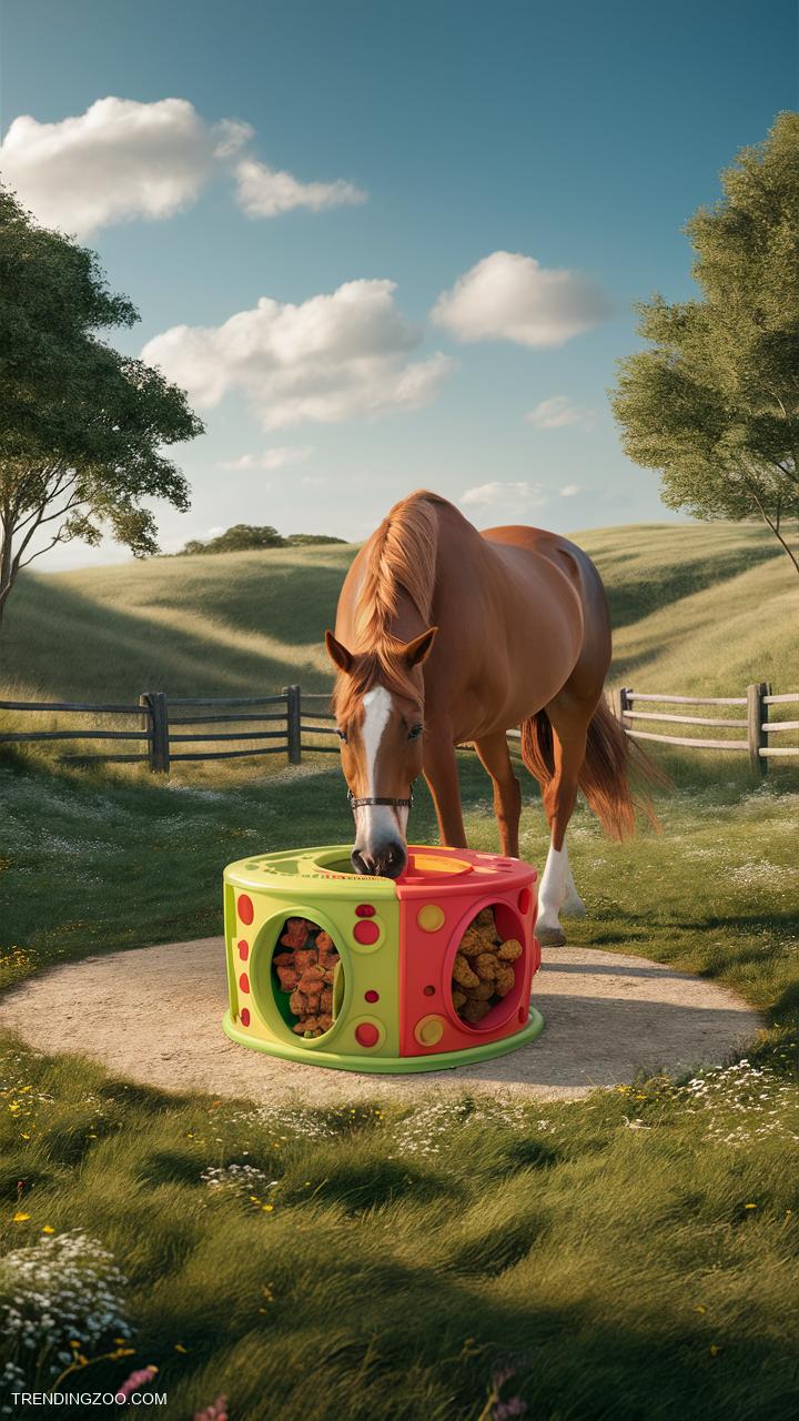 pretty horses Interactive toys for mental stimulation
