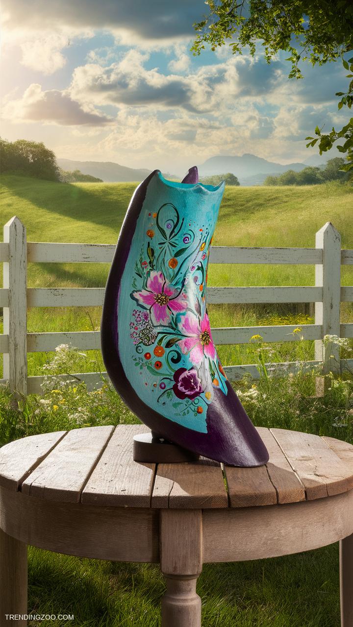 pretty horses Painted hoof art for unique expression