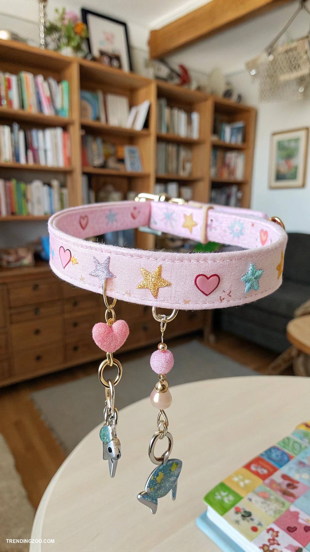 cat crafts Custom Cat Collars with Charms