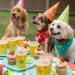 dog birthday party ideas Yappy hour with dog friendly drinks