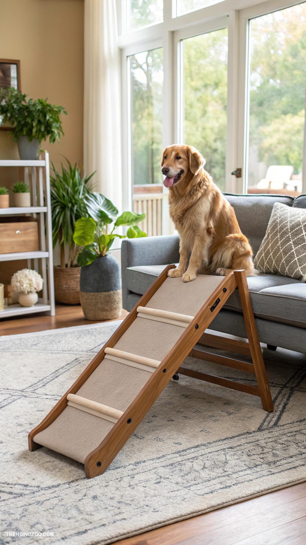 dog ramp designs Foldable ramp for easy storage