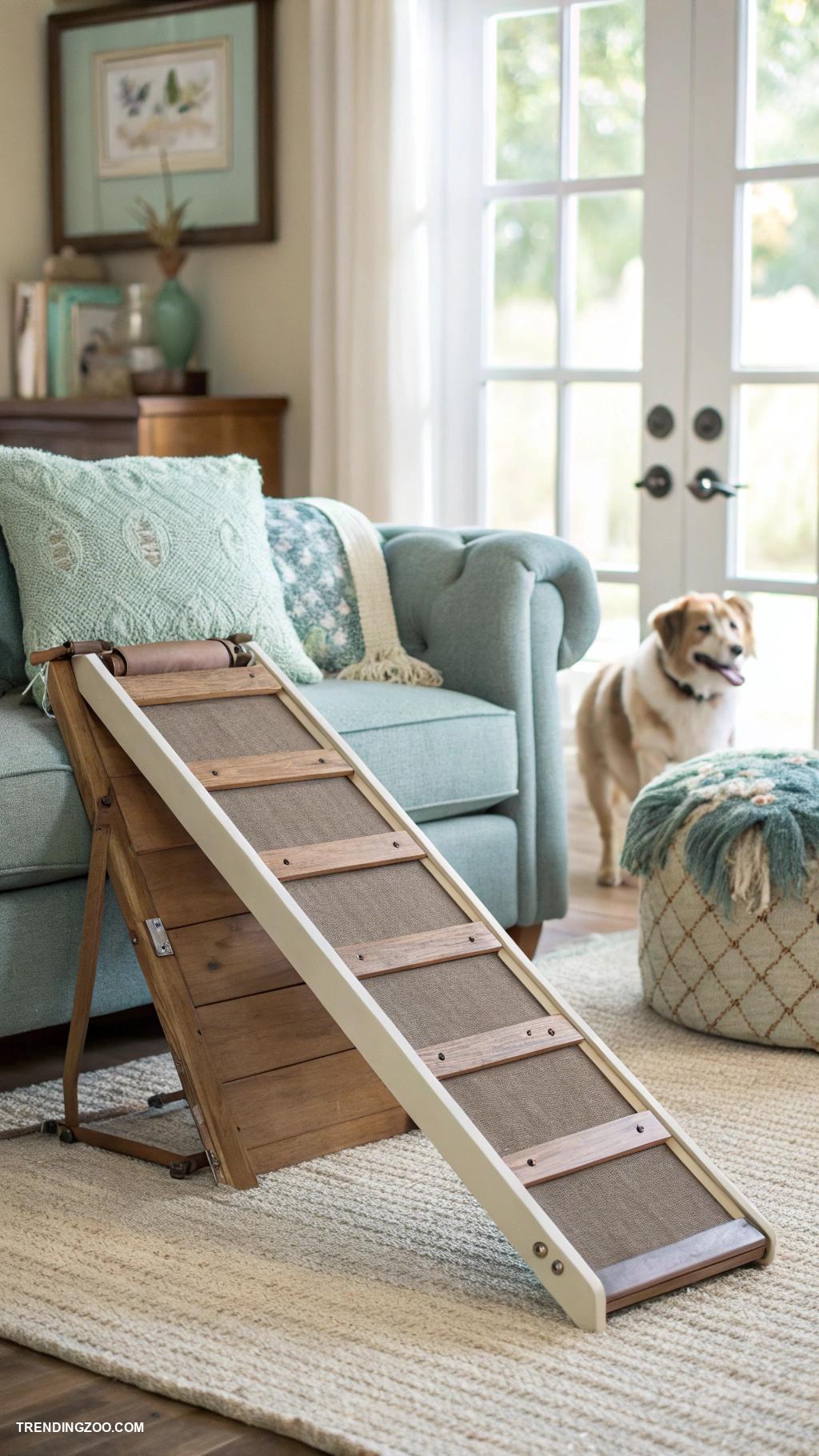 dog ramp designs Portable ramp with carrying handle