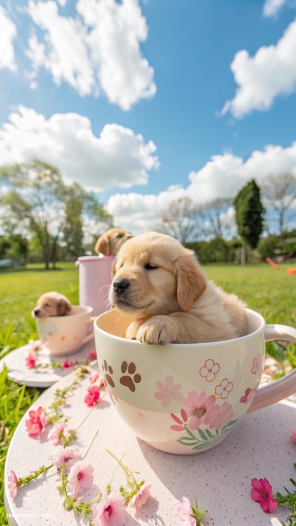pups in cups Cup themed photo contests for pet lovers