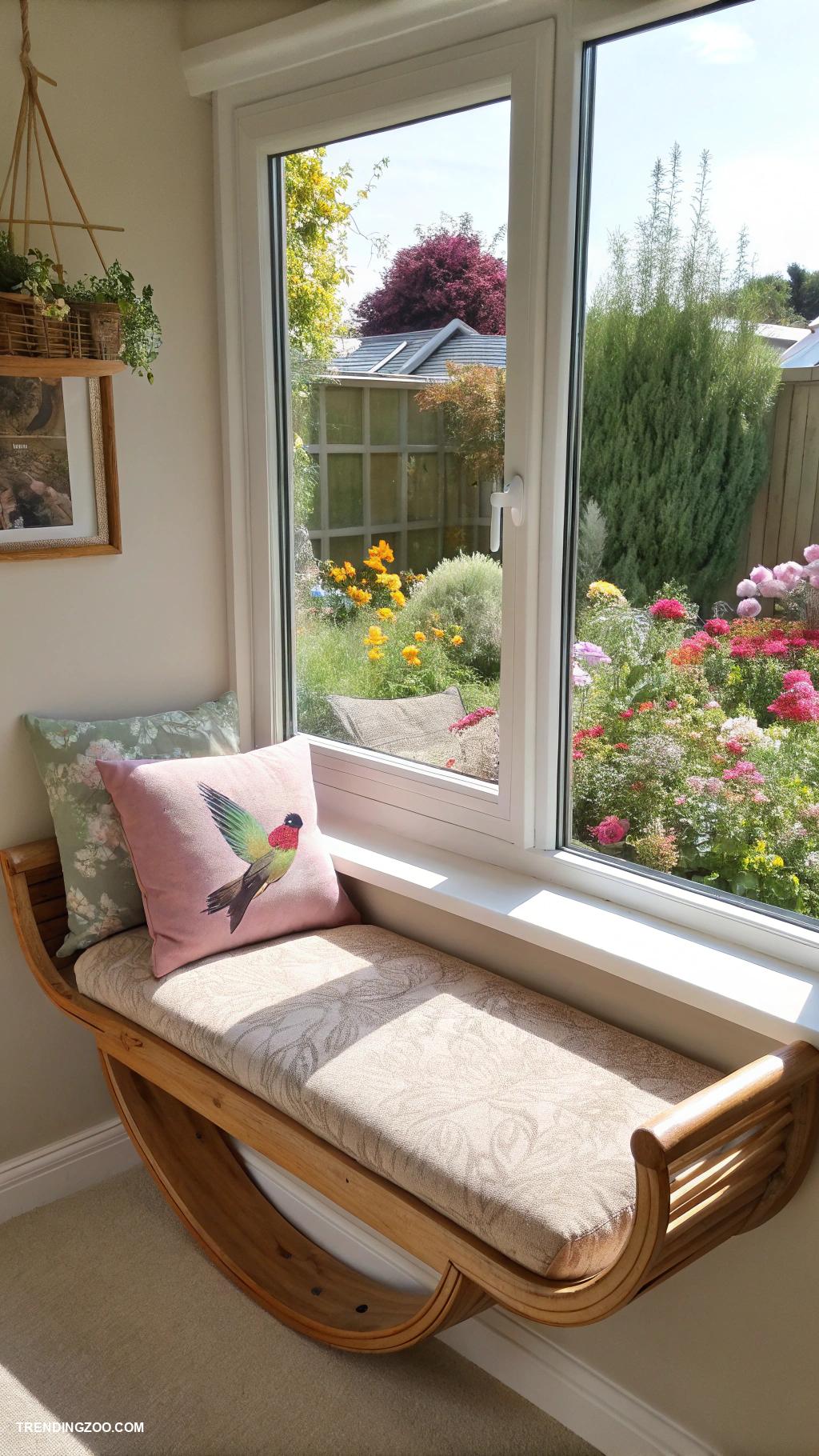 cat wall furniture Window perch for sunbathing and watching birds