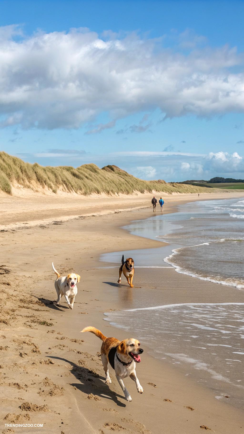 dog digging area Designated beach area for digging joy