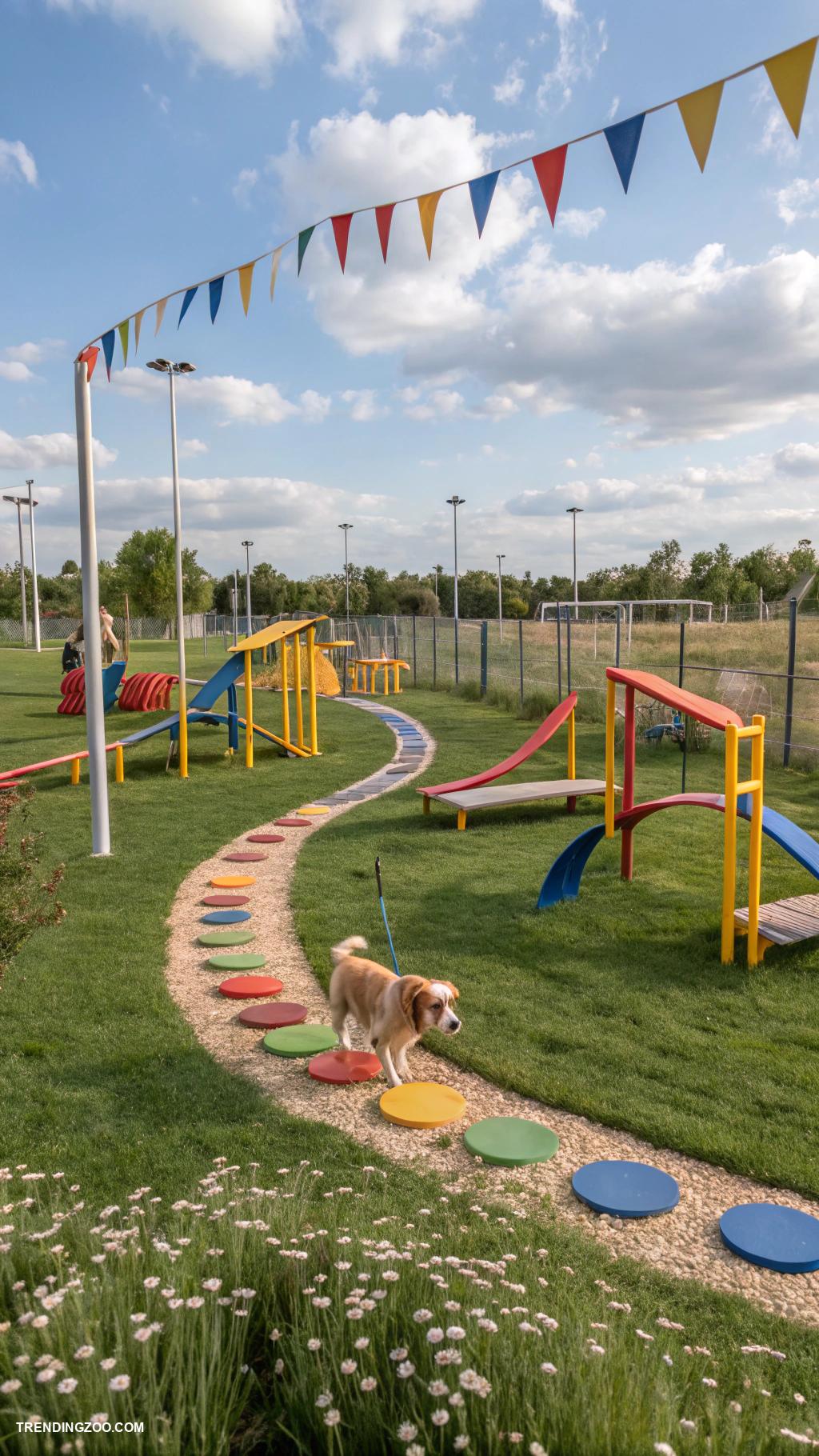dog playground ideas Training fields with scent trails for dogs