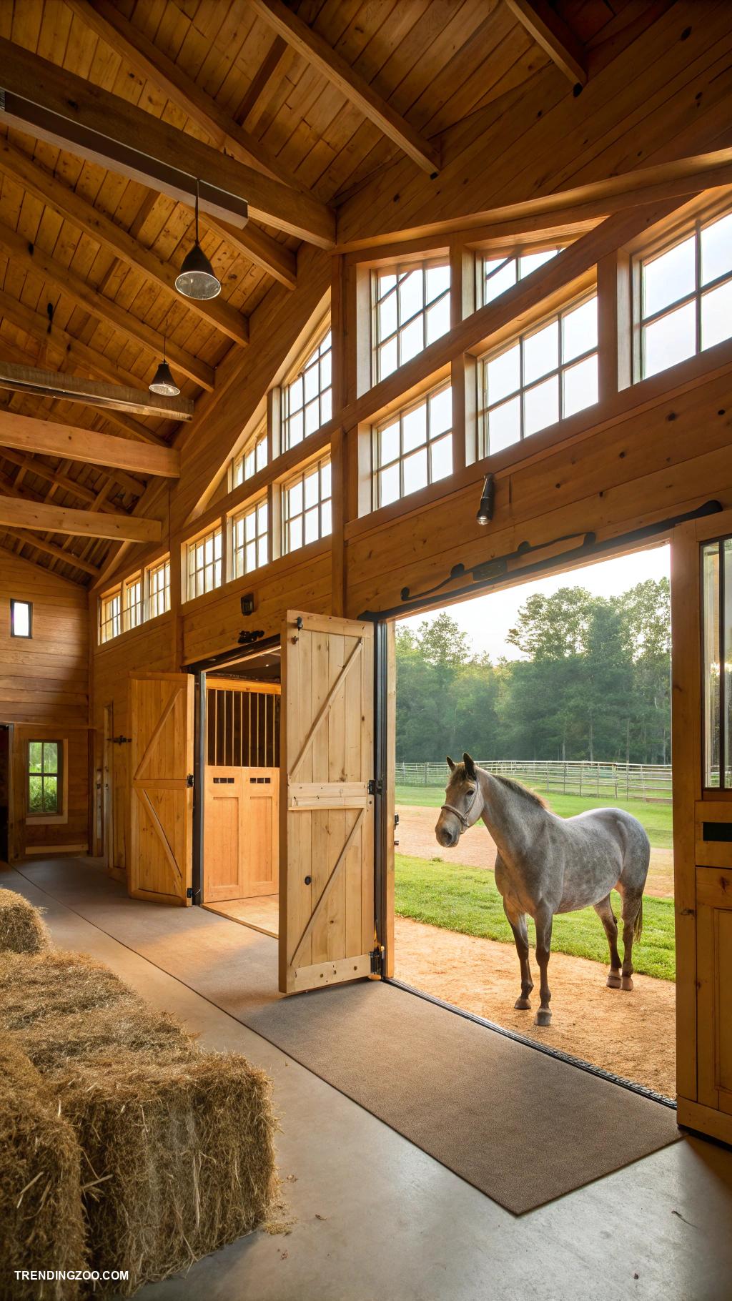 horse shelter ideas Converted barn for multi purpose use